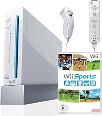 Nintendo Wii [incl. controller en Wii Sports, Game Cube compatibel] wit