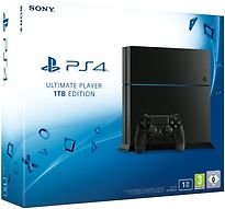 Sony PlayStation 4 1 TB [Ultimate Player Version incl. draadloze controller] mat zwart