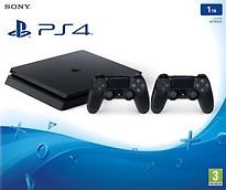 Sony Playstation 4 Slim 1TB with Controllers