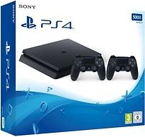 Sony Playstation 4 Slim with 2 Controllers