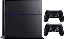 Sony PlayStation 4 1 TB [Ultimate Player Version incl. 2 draadloze controllers, B-Chassis] zwart